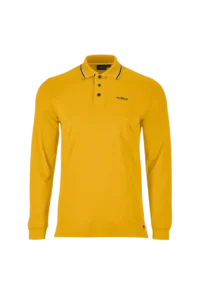 Áo Polo Golf nam dài tay Chervo Alvin 61117 – Yellow 237