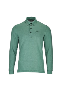 Áo Polo Golf nam dài tay Chervo Aspio 61383 – Green 59F