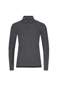 Áo Polo Golf nam dài tay Chervo Algeri 62304 – Black 96L