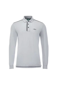 Áo Polo Golf nam dài tay Chervo Arzachena 62309 – Grey 909