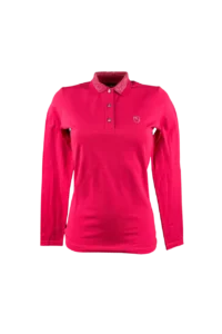 Áo Polo Golf nữ dài tay Chervo Ariadna 63900 – Red 805