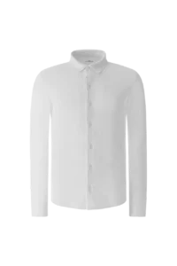 Áo sơ mi Golf nam dài tay Chervo Danillo 64860 – White 100