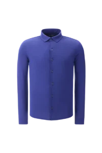 Áo sơ mi Golf nam dài tay Chervo Danillo 64860 – Blue 567