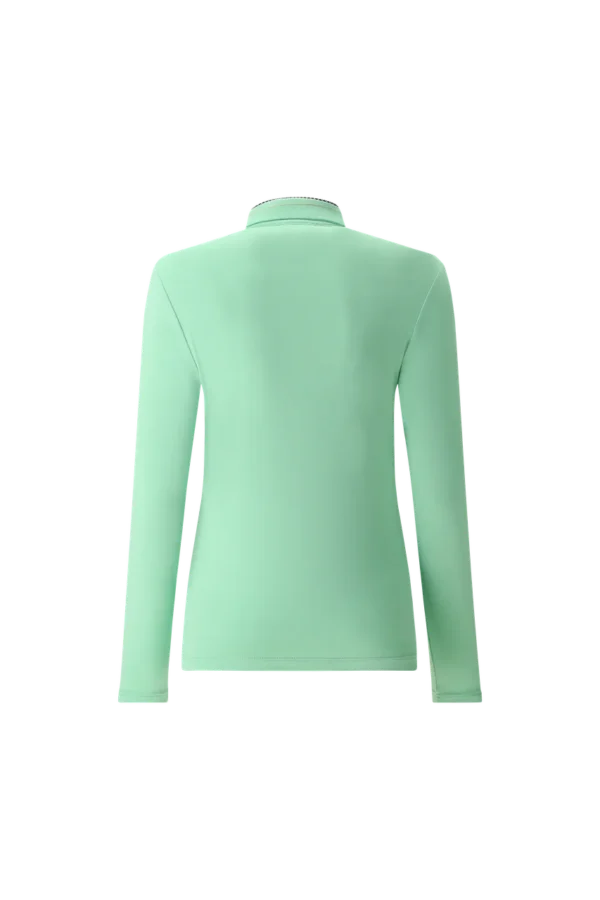 Áo Polo Golf nữ dài tay Chervo Animus 65498 - Light Green 681