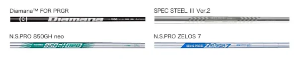 Bộ gậy sắt PRGR 22 03 Iron set 6-P,A (6pcs) / Shaft N.S.PRO
