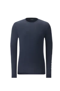 Áo Golf nam dài tay Chervo Teck 65378 – Blue 599
