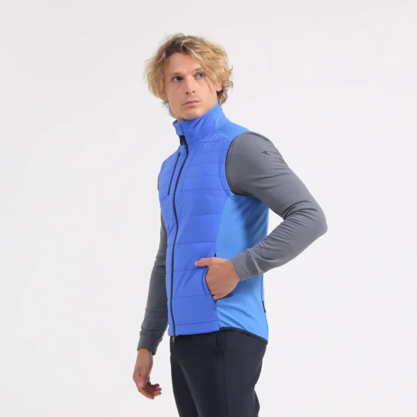 Áo khoác Gile Golf nam Chervo Elvisso 65591 - Blue 578