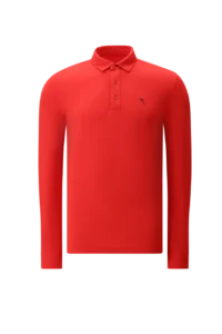 Áo Polo Golf nam dài tay Chervo Allusivo 65355 – Red 820