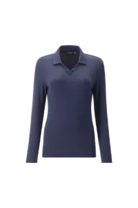 Áo Polo Golf nữ dài tay Chervo Annamaria 65551 – Blue 599