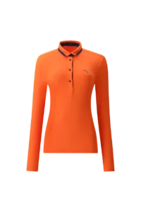 Áo Polo Golf nữ dài tay Chervo Annawintour 65704 – Orange 390
