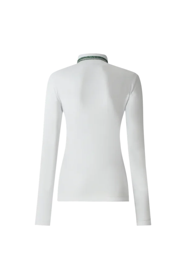 Áo Polo Golf nữ dài tay Chervo Annawintour 65704 - White AA19
