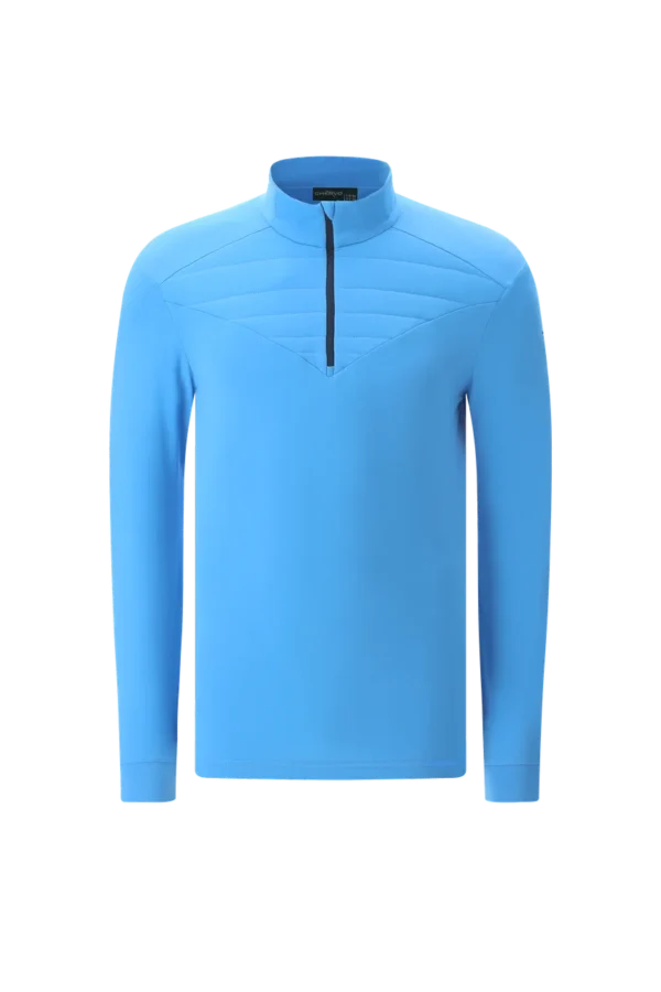 Áo Golf nam cao cổ Chervo Taipei 65519 - Green 677
