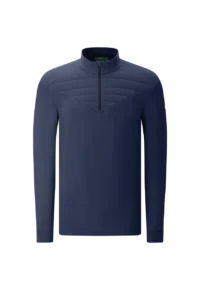 Áo Golf nam cao cổ Chervo Taipei 65519 – Blue 599