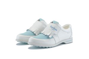 Giày Golf nữ Kankura Florida 03  – White/Sky Blue FL003-04