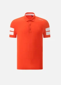 Áo Golf nam Chervo Apparel-65278-Red Orange