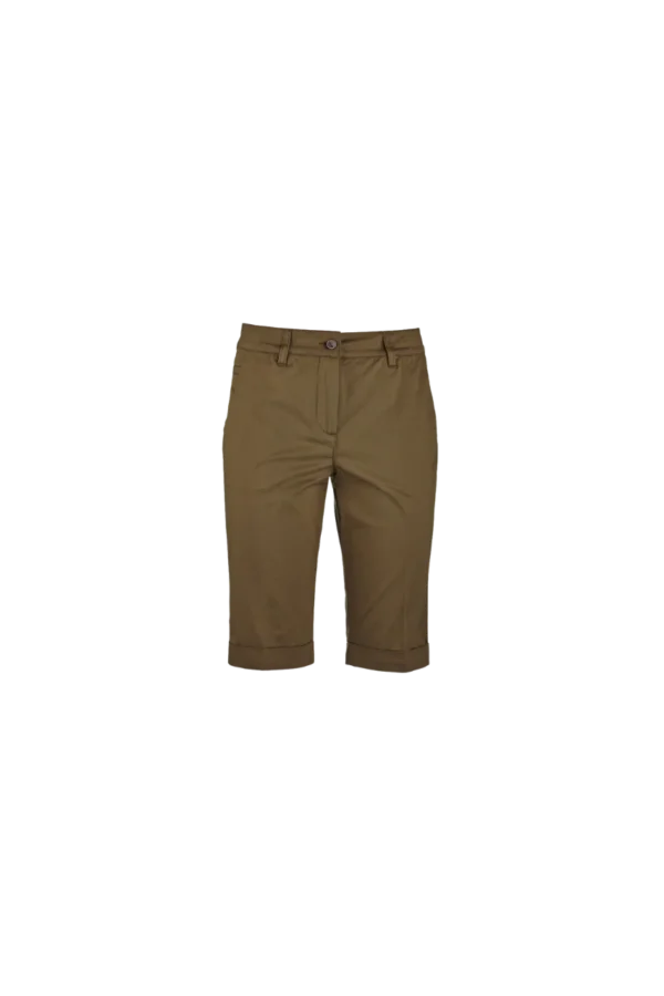 Quần Short Golf nữ Chervo Goccia 57344 - Dark Brown 434