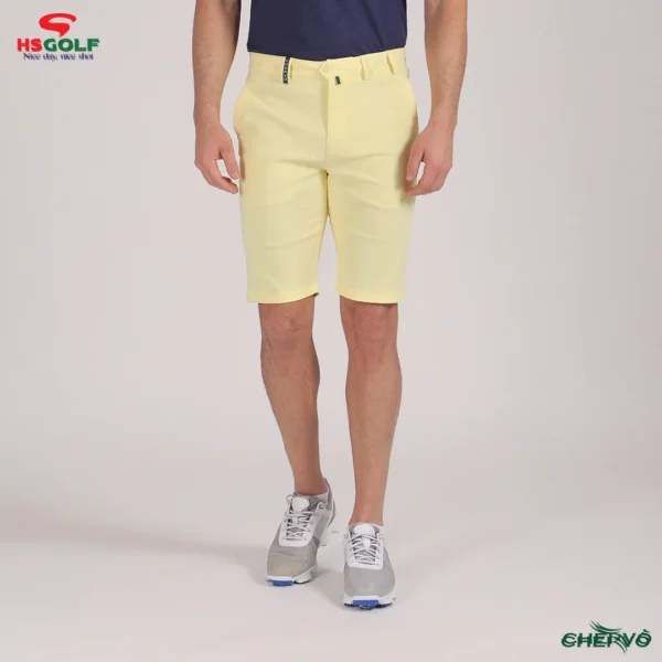 Quần Short Golf nam Chervo Gualtiero 63609 - Yellow 231