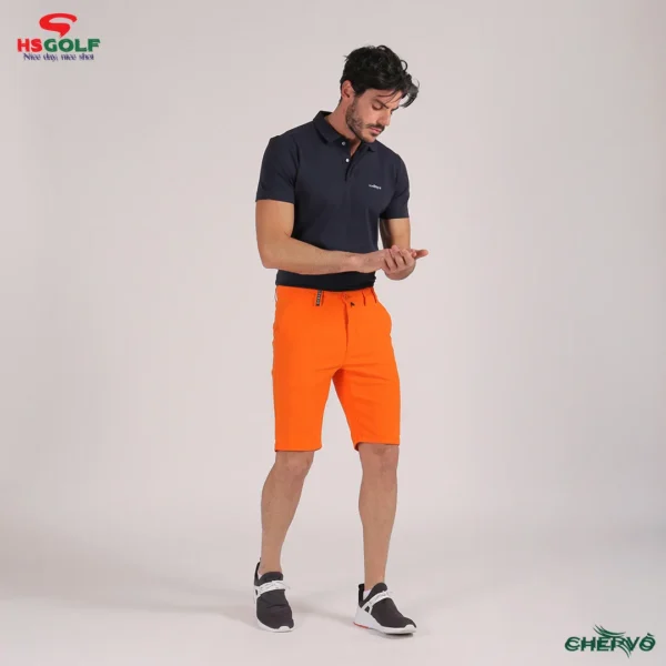 Quần Short Golf nam Chervo Gualtiero 63609 - Yellow 231