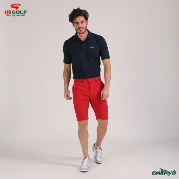 Quần Short Golf nam Chervo Gualtiero 63609 - Yellow 231