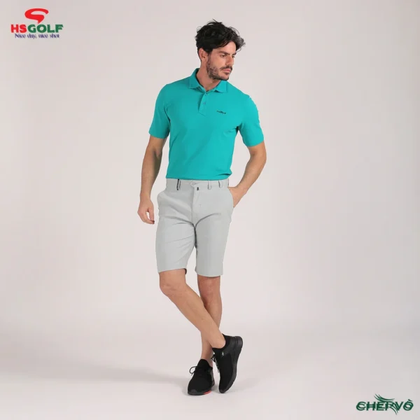 Quần Short Golf nam Chervo Gualtiero 63609 - Yellow 231