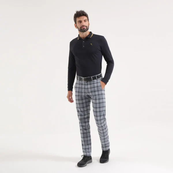 Quần dài Golf nam Chervo Sampaio 65555 - Blue 057E