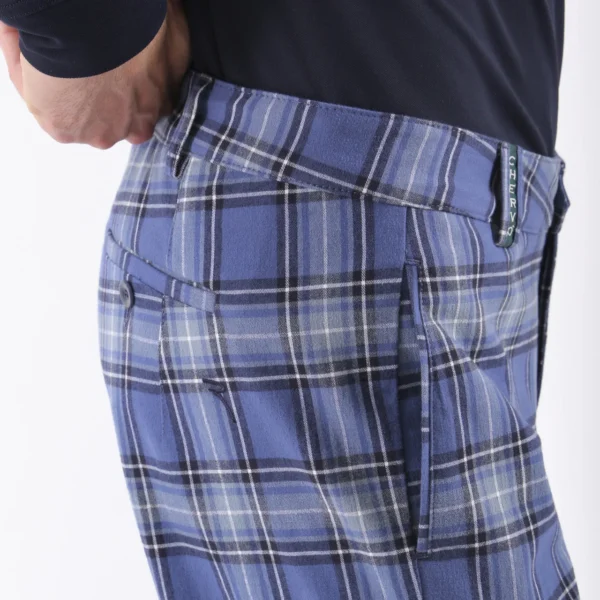 Quần dài Golf nam Chervo Sampaio 65555 - Blue 057E