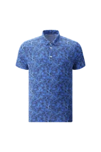 Áo Polo Golf nam Chervo Anyone 65829 – Blue Fantasy 077E
