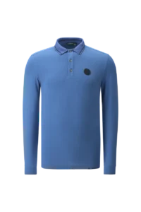 Áo Polo Golf nam dài tay Chervo Annuncio 66111 – Sugar Paper 585