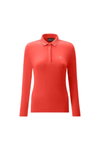 Áo Polo Golf nữ dài tay Chervo Antichita 66132 – Red 394