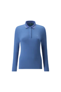 Áo Polo Golf nữ dài tay Chervo Antichita 66132 – Sugar Paper 585