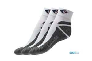 Tất Golf Kankura Socks Cool Pack 3 Pairs – White