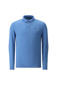 Áo Polo Golf nam dài tay Chervo Australia 65639 – Sugar Paper 585