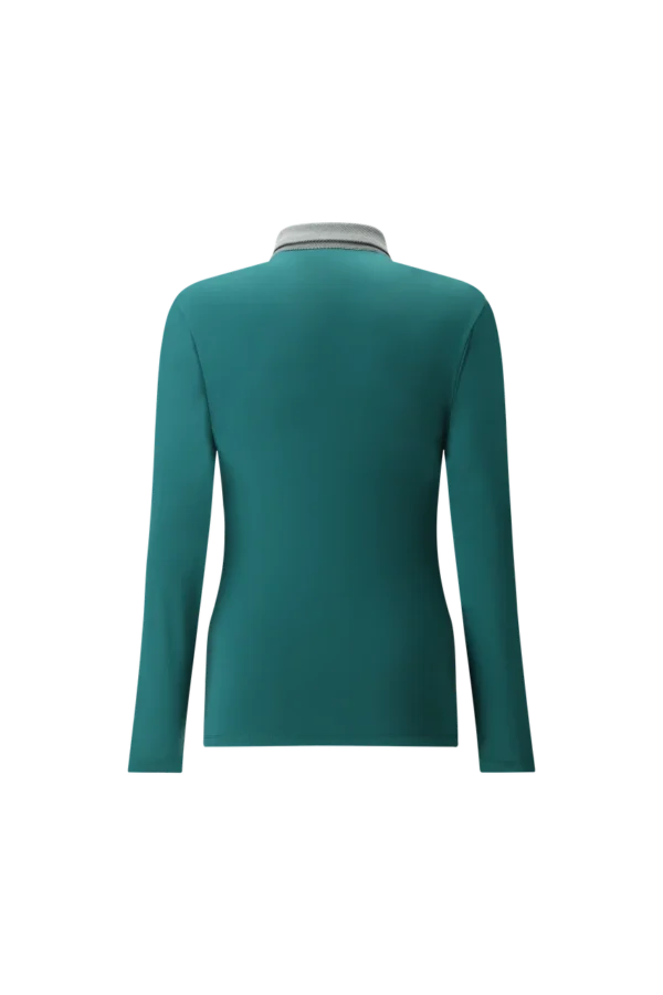 Áo Polo Golf nữ dài tay Chervo Avendo 66131 - Green 688
