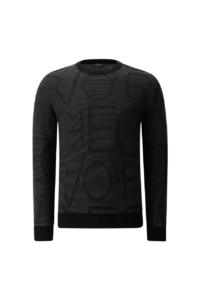 Áo len Golf nam Chervo Nativo 66146 – Black 999