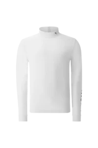 Áo Golf nam cao cổ Chervo Tavernello 65120 – White 105