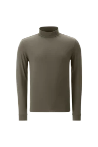 Áo Golf nam cao cổ Chervo Tavernello 65120 – Green Moss 676