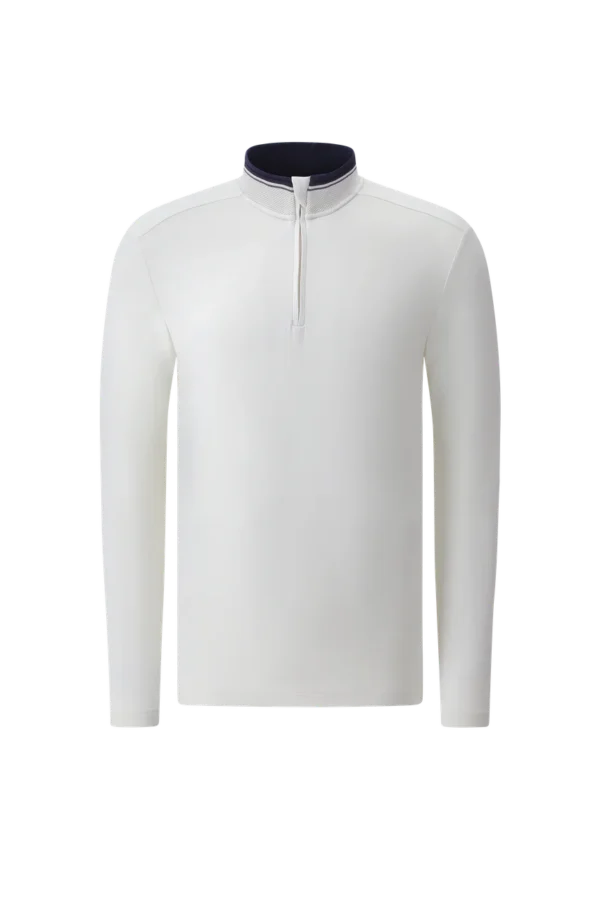 Áo Golf nam cao cổ Chervo Teacher 66120 - Beige 150