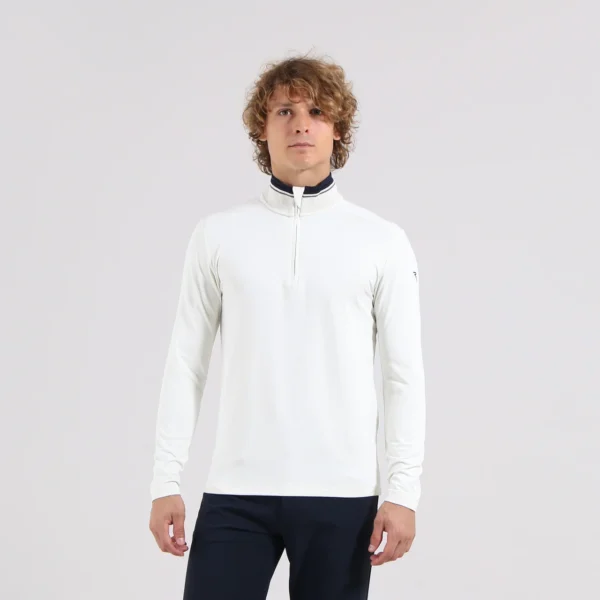 Áo Golf nam cao cổ Chervo Teacher 66120 - Beige 150