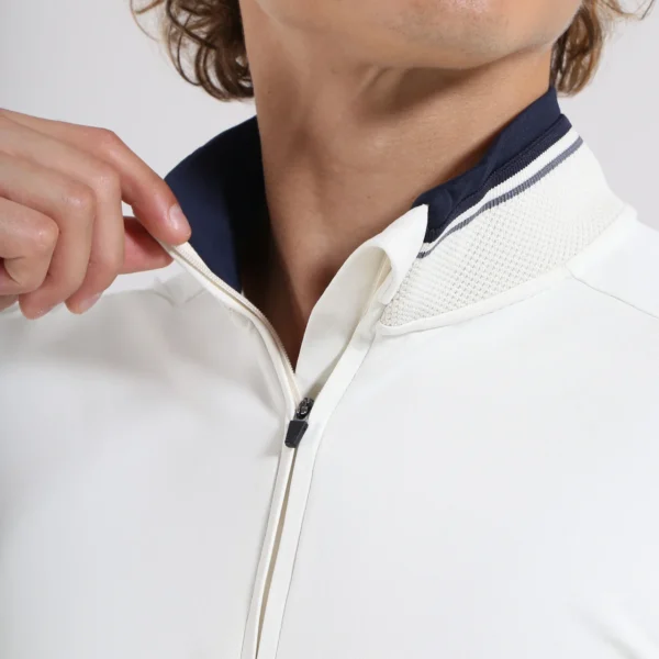 Áo Golf nam cao cổ Chervo Teacher 66120 - Beige 150