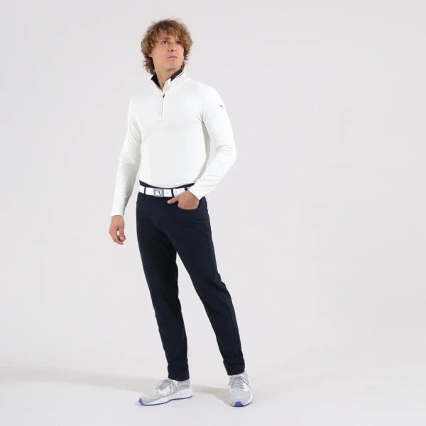 Áo Golf nam cao cổ Chervo Teacher 66120 - Beige 150
