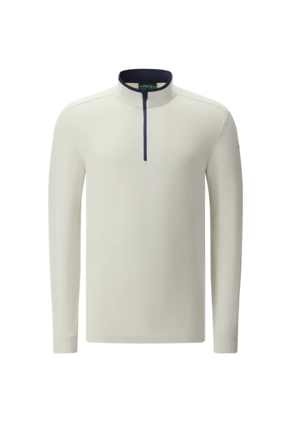 Áo Golf nam cao cổ Chervo Toker 66121 - Blue 599