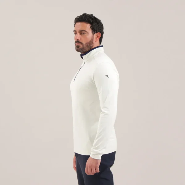 Áo Golf nam cao cổ Chervo Toker 66121 - Blue 599