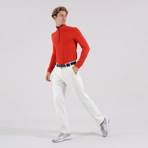 Áo Golf nam cao cổ Chervo Toker 66121 - Blue 599