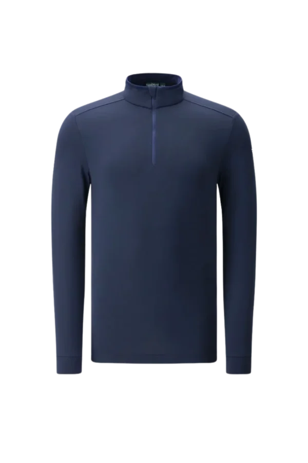 Áo Golf nam cao cổ Chervo Toker 66121 - Blue 599