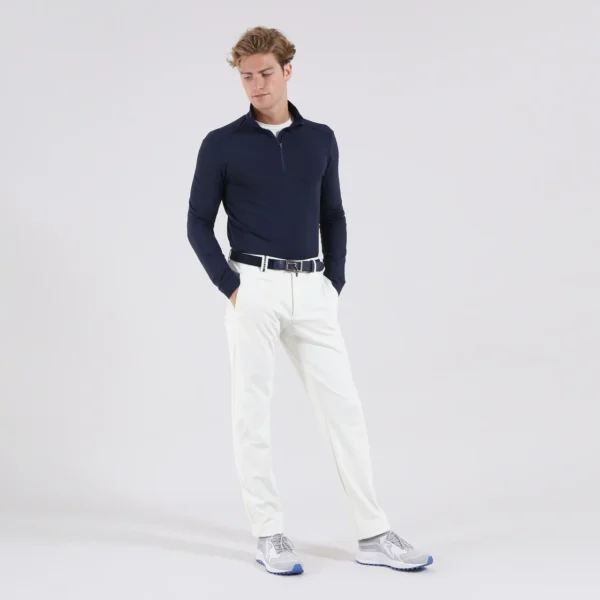 Áo Golf nam cao cổ Chervo Toker 66121 - Blue 599