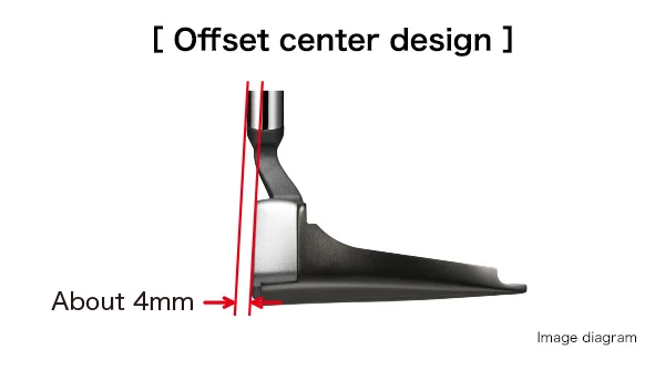 Offset center design