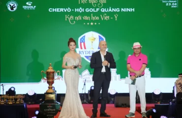 Giải golf Chervo – Hội Golf Quảng Ninh tiếp tục thông điệp “Kết nối văn hóa Việt – Ý”