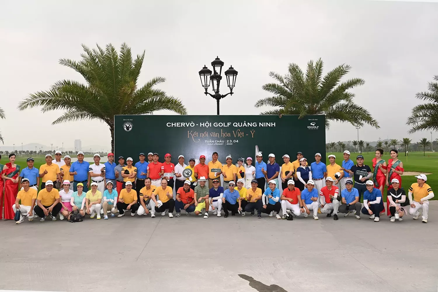 Dàn nghệ sĩ tham dự giải Chervo - Hội golf Quảng Ninh 2023