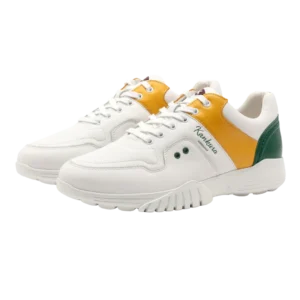 Giày Golf nam Kankura Challenge 01 | CH001-14 – White/Yellow/Green