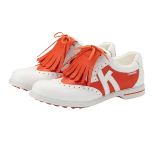 Giày Golf nữ Kankura Florida 02 | FL002-07 – White/Mango